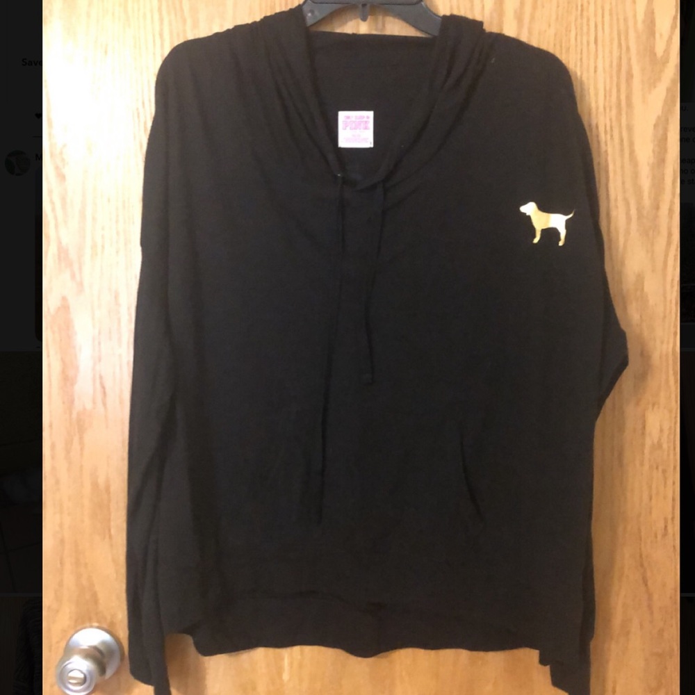 PINK long sleeve with hood